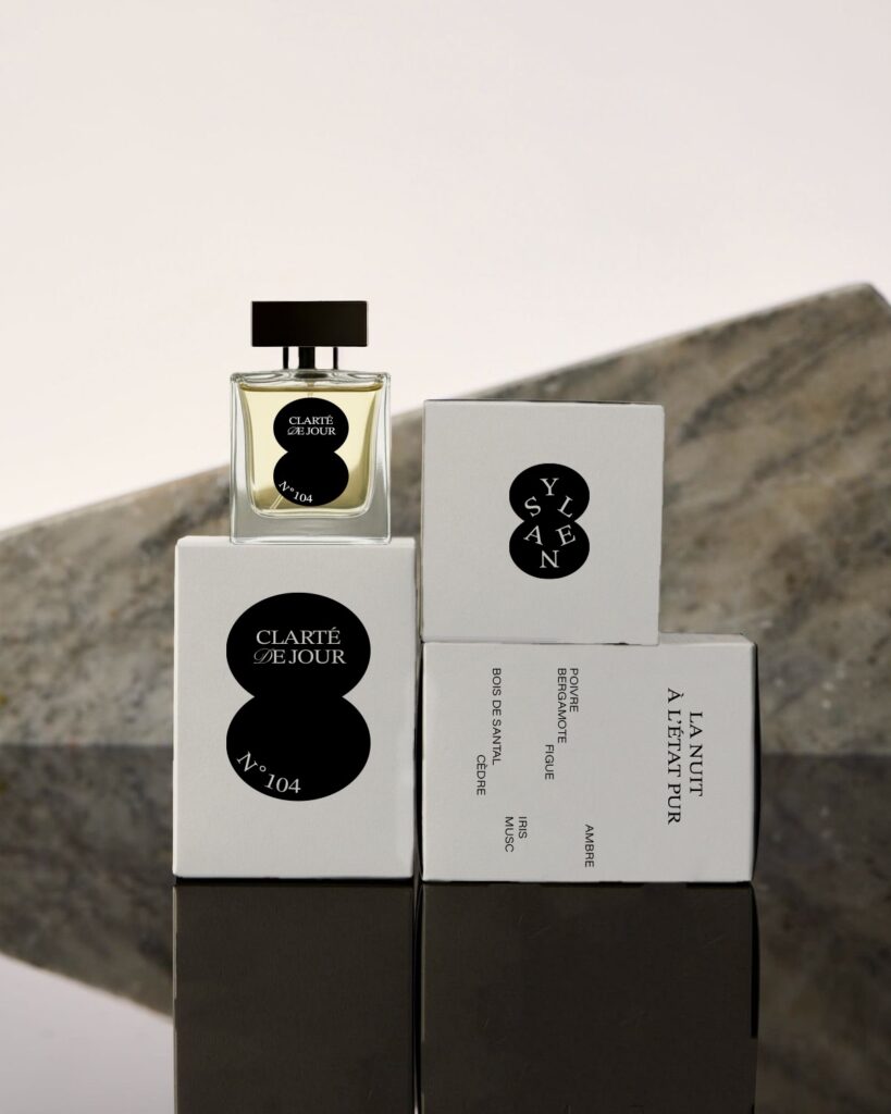 Design packaging parfum luxe &ndash; cr&eacute;ation d&rsquo;identit&eacute; visuelle et branding pour marque premium par Studio Micheline